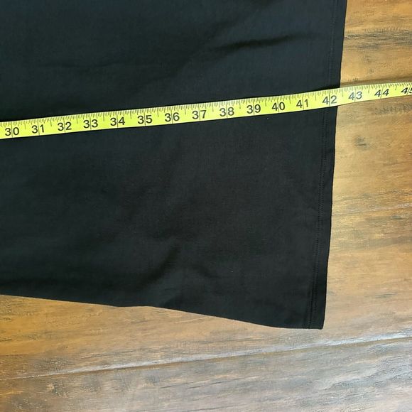 J. JILL PURE JILL Ballet Sleeves V-Neck Faux Wrap Dress in Black - Picture 9 of 10